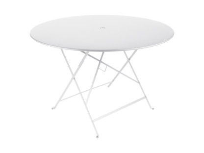 Table pliante Bistro ronde H 74 x Ø 117 cm|Blanc coton
