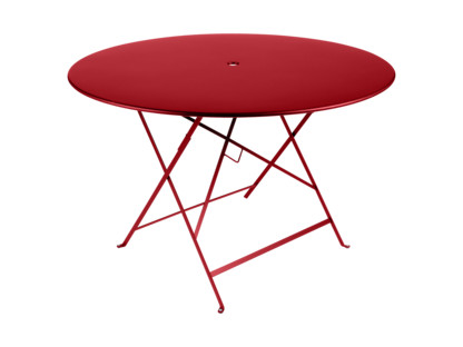 Table pliante Bistro ronde H 74 x Ø 117 cm|Coquelicot