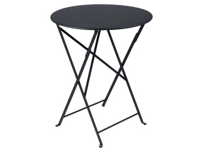 Table pliante Bistro ronde H 74 x Ø 60 cm|Carbone