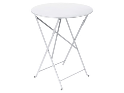 Table pliante Bistro ronde H 74 x Ø 60 cm|Blanc coton