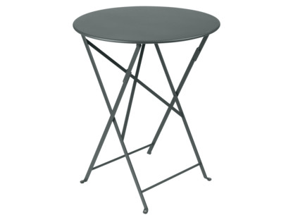 Table pliante Bistro ronde H 74 x Ø 60 cm|Gris orage