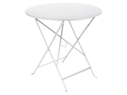 Table pliante Bistro ronde H 74 x Ø 77 cm|Blanc coton