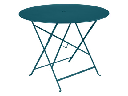 Table pliante Bistro ronde H 74 x Ø 96 cm|Bleu acapulco