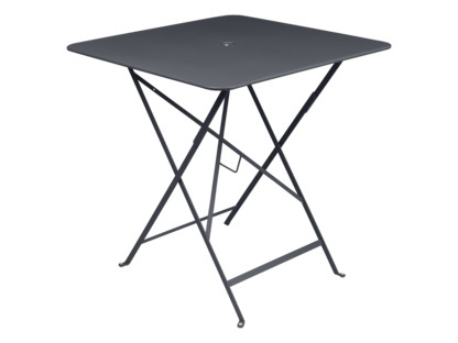 Table pliante Bistro  H 74 x L 71 x P 71 cm|Carbone