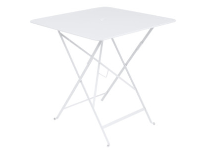 Table pliante Bistro  H 74 x L 71 x P 71 cm|Blanc coton