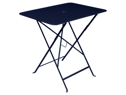 Table pliante Bistro  H 74 x L 77 x P 57 cm|Bleu abysse