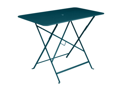 Table pliante Bistro  H 74 x L 97 x P 57 cm|Bleu acapulco