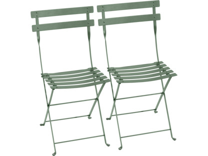 Chaise pliante Bistro - lot de 2 Cactus