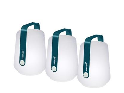 Lampe Balad Mini lot de 3 Bleu acapulco