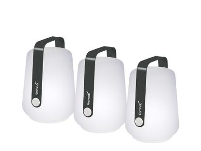 Lampe Balad Mini lot de 3 Carbone