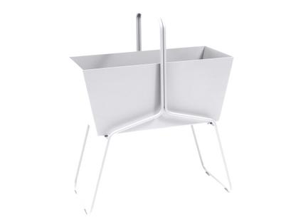 Jardinière Basket H 84 x L 70 cm|Blanc coton