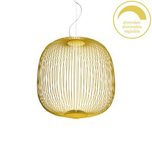 Spokes Ø52 cm|Jaune doré|Dimmable