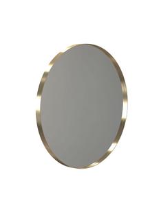 Unu Miroir rond ø 60 cm|Or brossé