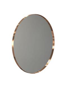 Unu Miroir rond ø 80 cm|Cuivre brossé