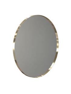 Unu Miroir rond ø 80 cm|Or brossé