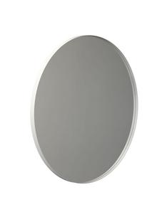 Unu Miroir rond ø 80 cm|Blanc mat