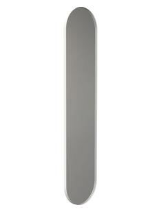 Unu Miroir ovale H 180 x L 40 cm|Blanc mat