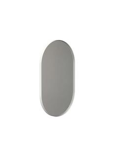 Unu Miroir ovale H 100 x L 60 cm|Blanc mat