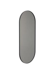 Unu Miroir ovale H 140 x L 60 cm|Noir mat