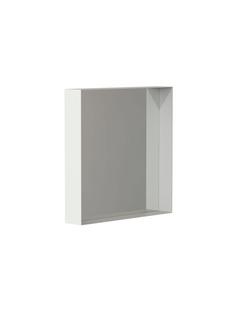Unu Miroir rectangulaire H 40 x L 40 cm|Blanc mat