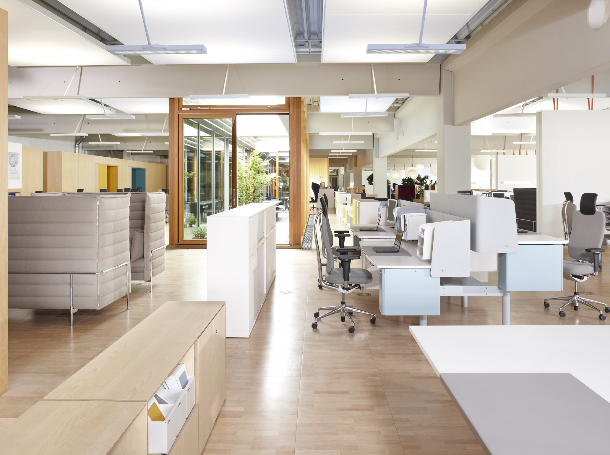 Solution acoustique efficace de bureaux