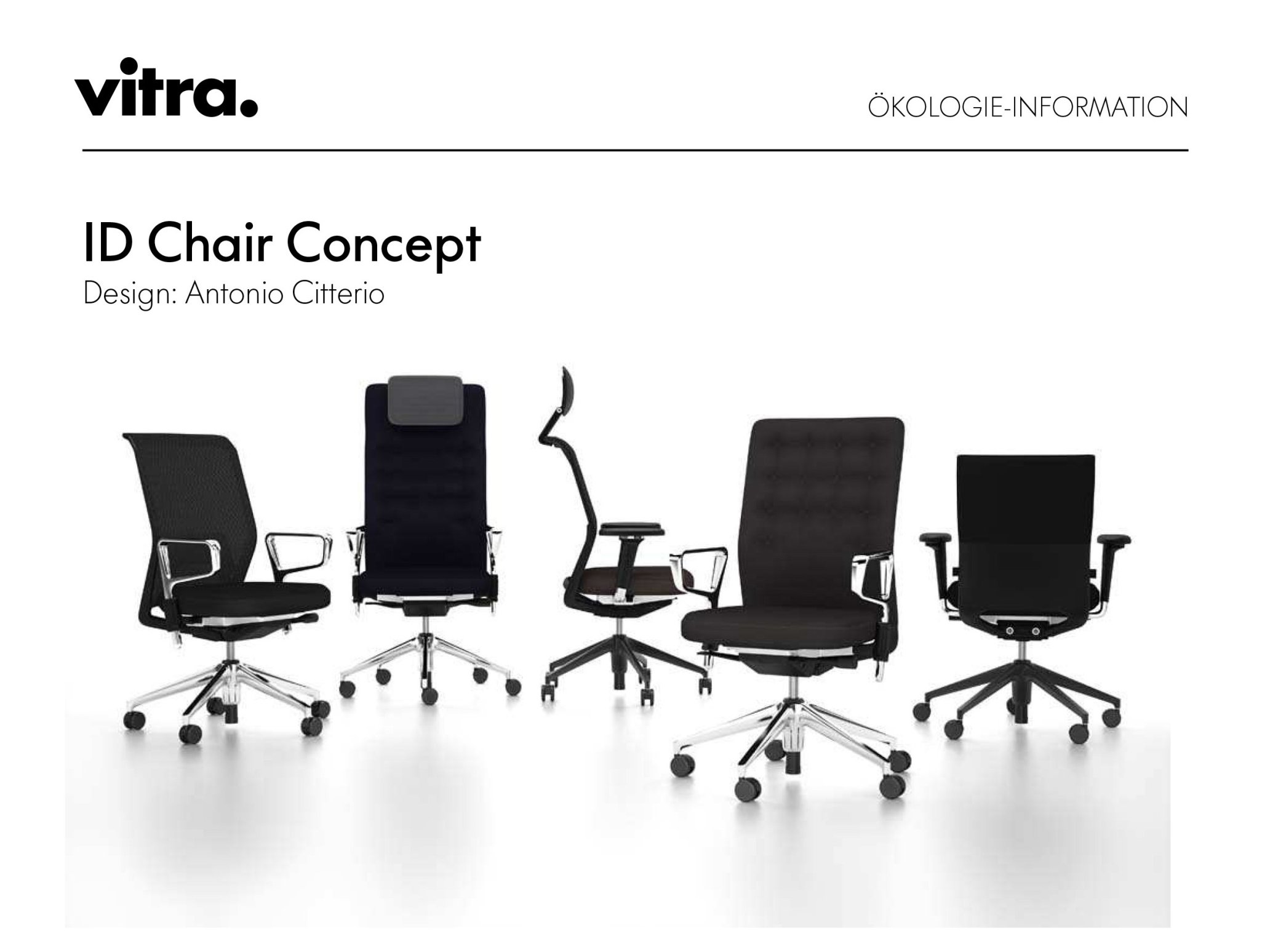 Chaises de bureau ID Chairs, chaises dites vertes