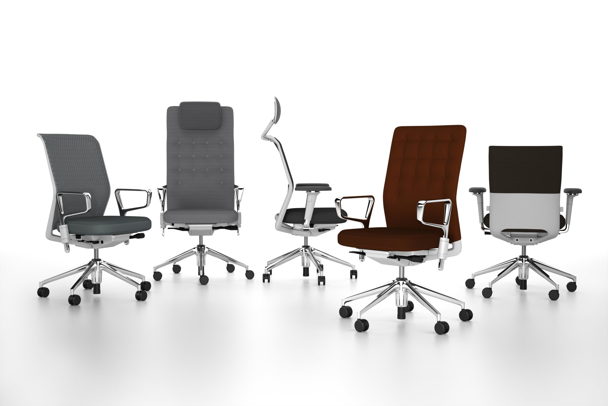 Chaises de bureau ID Chairs, chaises dites vertes