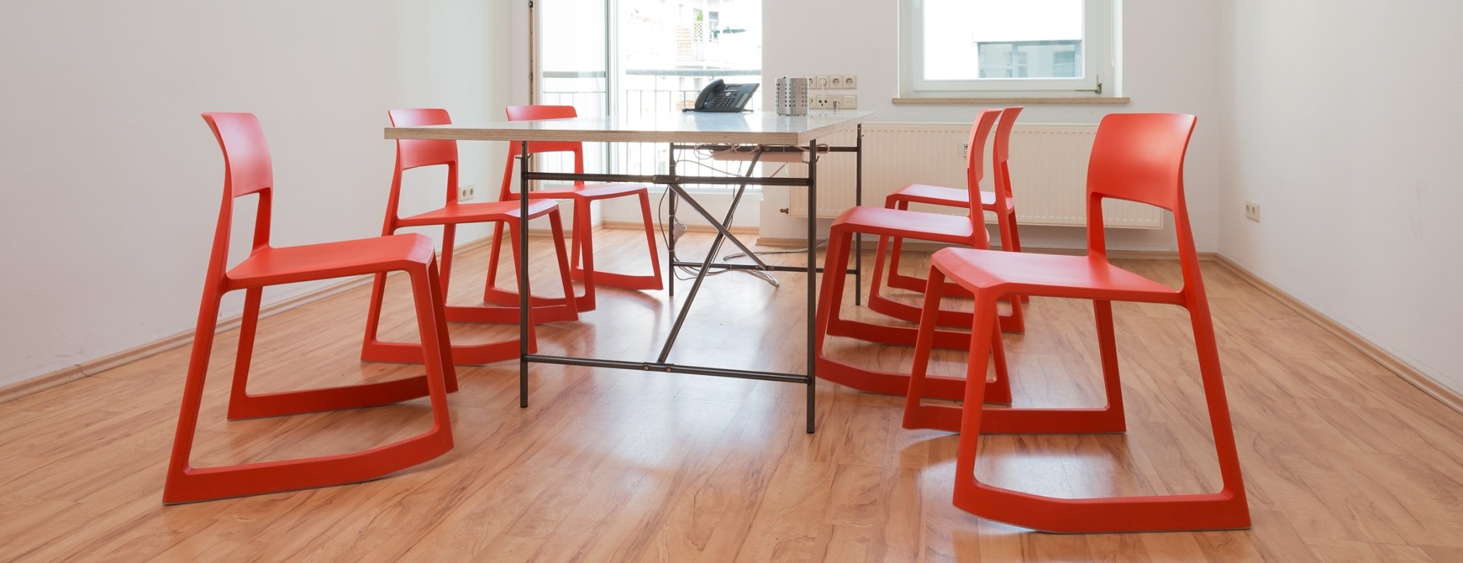 Agencement de bureau pour l'agence Mellowmessage, Leipzig, Allemagne