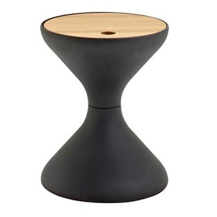 Table Bells Side  Revêtement poudré anthracite|Avec vasque