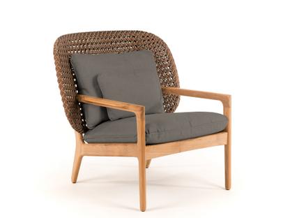 Kay Lowback Lounge Chair Brindle|Fife Platinum
