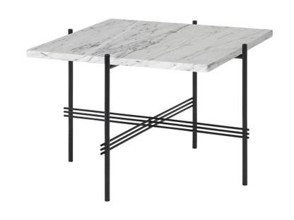 TS Coffee Table 55 x 55 cm|Blanc|Noir