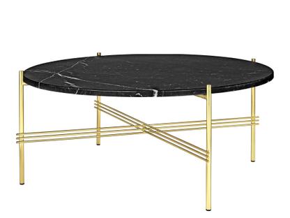 TS Coffee Table Ø 80 x H 35 cm|Noir|Laiton