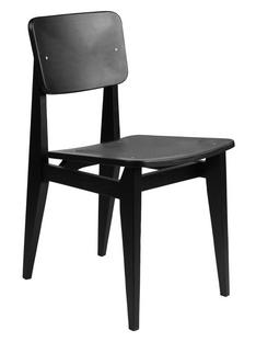 C-Chair Placage|Chêne teinté noir