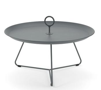 Table d'appoint Eyelet  H 35 x Ø 70 cm|Gris foncé