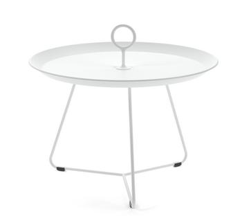 Table d'appoint Eyelet  H 43,5 x Ø 60 cm|Blanc