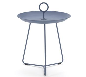 Table d'appoint Eyelet  H 45,5 x Ø 45 cm|Bleu pigeon