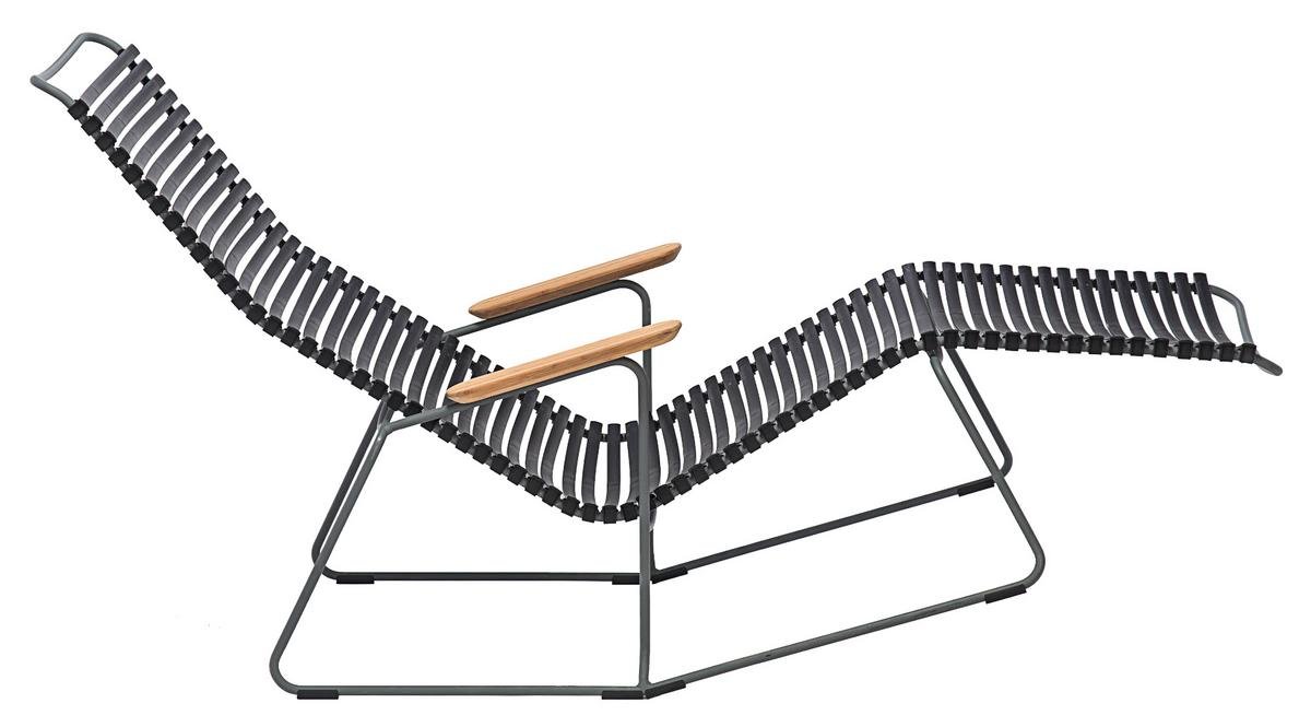 Chaise longue basculante Click Houe Chaises de jardin Mobilier