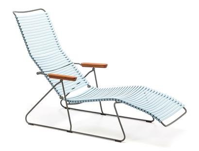 Chaise longue Click Dusty bleu clair