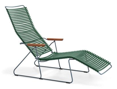 Chaise longue Click Vert sapin