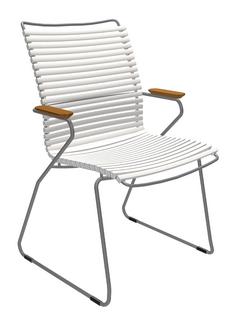 Chaise Click Tall Muted White