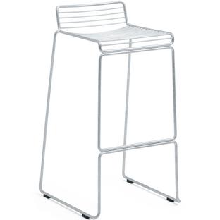 Tabouret de bar Hee  Version bar: hauteur de l'assise 75 cm|Hot Galvanized