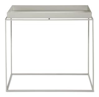 Table avec plateau Tray  H 50/54 x L 40 x P 60 cm|Gris foncé