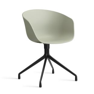 About A Chair AAC 20 Pastel green 2.0|Aluminium thermolaqué noir 