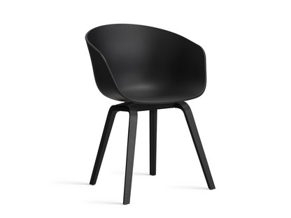 About A Chair AAC 22 Black 2.0|Chêne laqué noir