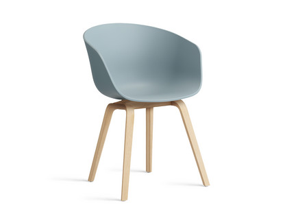 About A Chair AAC 22 Dusty blue 2.0|Chêne savonné