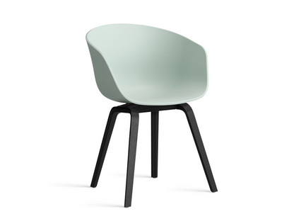 About A Chair AAC 22 Dusty mint 2.0|Chêne laqué noir