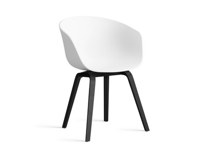 About A Chair AAC 22 White 2.0|Chêne laqué noir