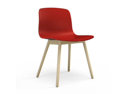 About A Chair AAC 12 Warm red|Chêne savonné