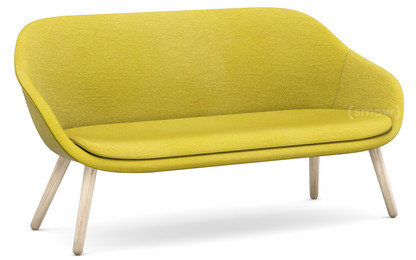 About A Lounge Sofa for Comwell Hallingdal 420 - jaune|Chêne savonné