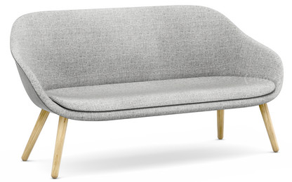 About A Lounge Sofa for Comwell Hallingdal - gris clair|Chêne laqué